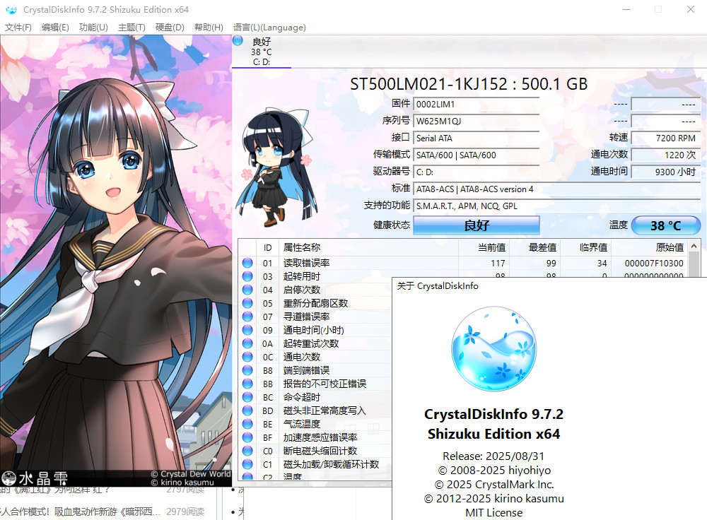 CrystalDiskInfo9.7.2